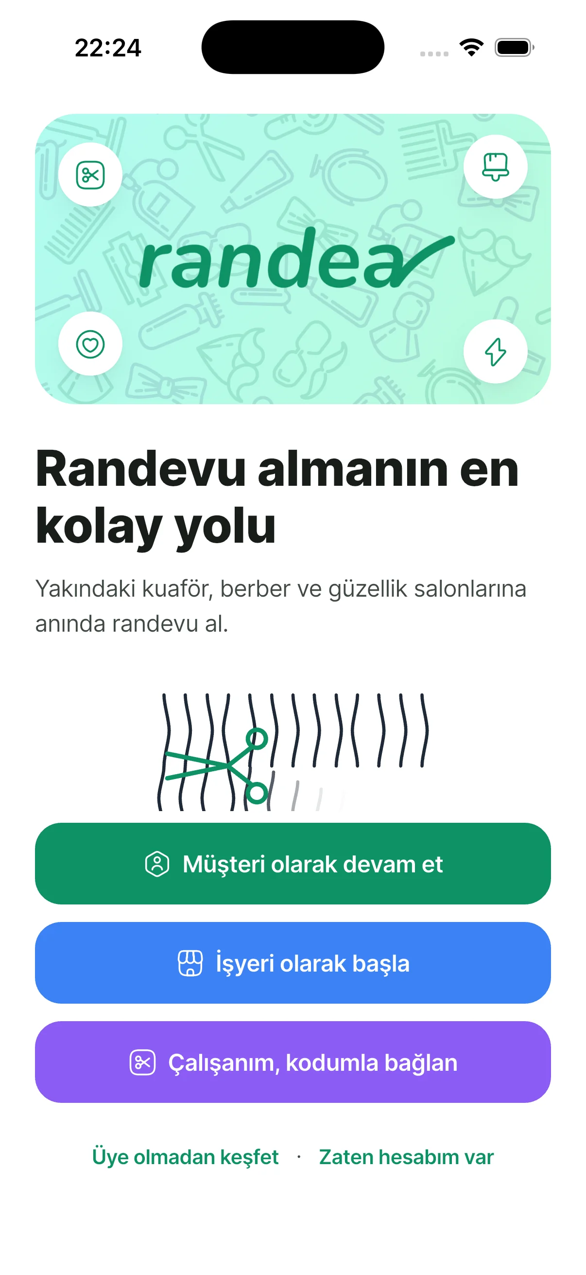 Randea uygulaması